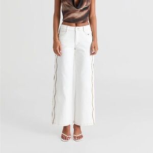 Sasha Therese Cairo Jeans White